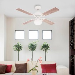 Westinghouse Vegas fan, light, white/pine