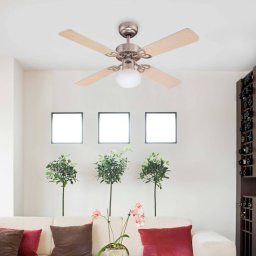 Westinghouse Vegas Fan w. Light, aluminium b.