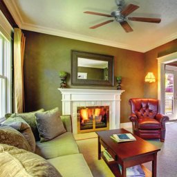 Westinghouse Nevada ceiling fan, quiet, walnut/cherry