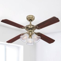 Westinghouse Princess Trio fan with light