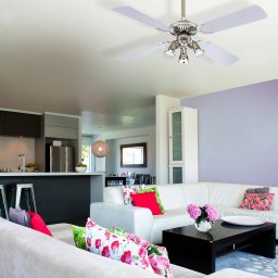 Westinghouse Princess Euro fan, silver-graphite