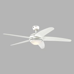 Westinghouse LED ceiling fan Bendan, white, quiet