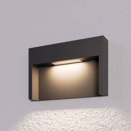 Lucande 3 W Mitja recessed LED wall light, IP65