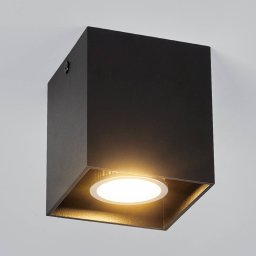 Arcchio Carson - Surface-mounted ceiling spotlight in black