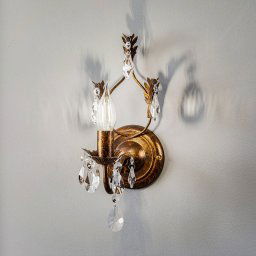 ONLI Teresa wall light as chandelier, 1-bulb