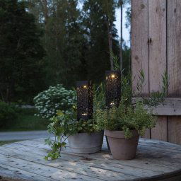 STAR TRADING Izola LED solar decorative light, ground spike 2x
