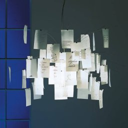 Ingo Maurer Hanging light Zettel’z 5 with slips of paper