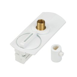 SLV 1-phase pendant light adapter, white