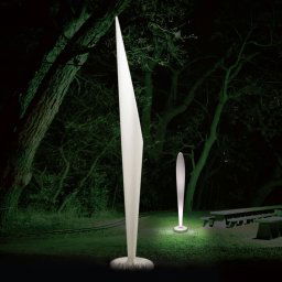Linea Light Peggy designer floor lamp for outdoors, GU10