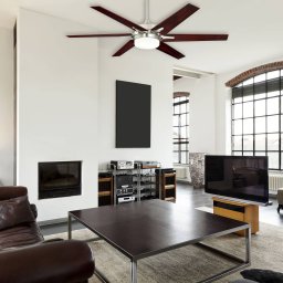 Westinghouse Cayuga fan, rosewood and maple