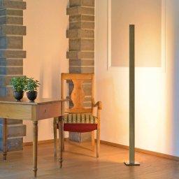 HerzBlut Leonora LED floor lamp 161 cm oiled oak