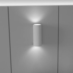 Maytoni Parma wall light, plaster, 8 x 20 cm