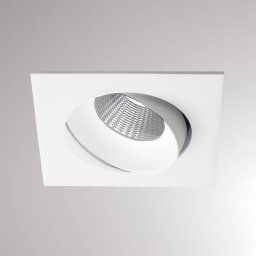 Molto Luce Kalio LED downlight angular 2,700 K 24° white