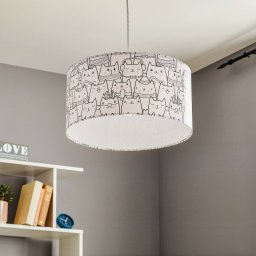 Maco Design Cats pendant light printed with a cat motif