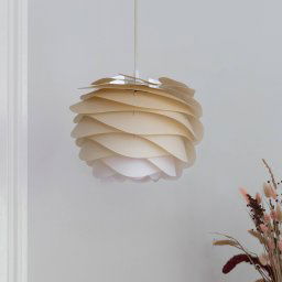 UMAGE Carmina Mini hanging light cream/white cable