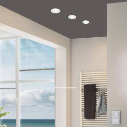 EGLO Saliceto downlight round rotatable 4,000K white