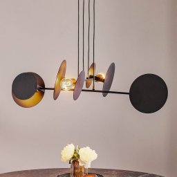 EMIBIG LIGHTING Idea 4 Black pendant light in an interesting design