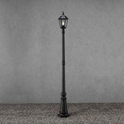 Konstsmide Firenze lamp post, 1-bulb, black