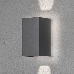 Konstsmide Cremona LED outdoor wall light with backlight