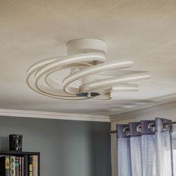 Domiluce LED ceiling light Zoya , white