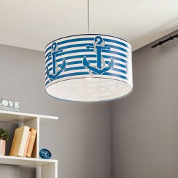 Maco Design Nautical pendant light Ahoi with anchor motif