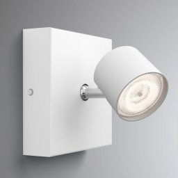 Philips Star LED spotlight, dimmable with WarmGlow effect