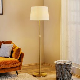 Trio Lighting Height-adjustable Lyon floor lamp with pull switch