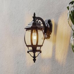 K.S. Verlichting Outdoor wall light Andrew lantern hanging, black