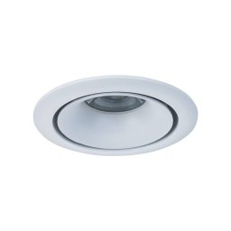 Maytoni Yin recessed spotlight, aluminium frame in white