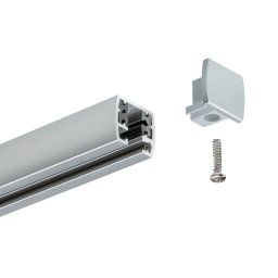 Paulmann URail end cap set of 2 matt chrome