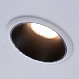Paulmann Cole LED spotlight, black and white 3-set