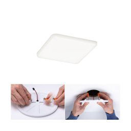 Paulmann Veluna LED downlight 4,000 K 12.5x12.5