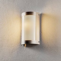 CMD Marco3 outdoor wall light in stainless steel