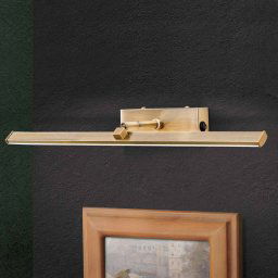 ORION LED picture light Suren in antique brass, 50 cm
