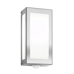 CMD Aqua Rain outdoor wall light, stainless steel, sensor