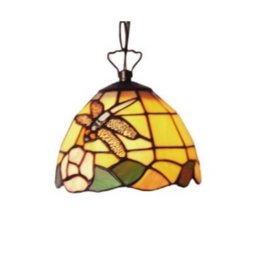 Artistar Decorative Tiffany-style pendant light LIBELLE