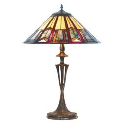 Artistar Lillie table lamp in Tiffany style