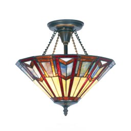 Artistar LILLIE Tiffany-style ceiling light
