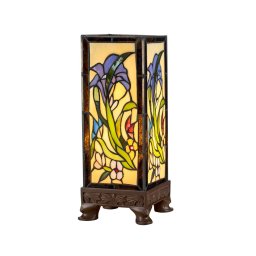 Artistar Table lamp KT180029 in Tiffany style with four feet