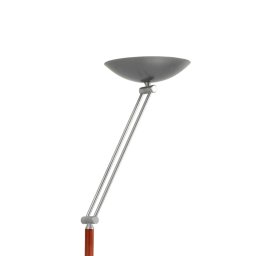 Aluminor LED uplighter Lib V, height-adjustable, silver