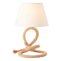 Brilliant Sailor table lamp, rope frame