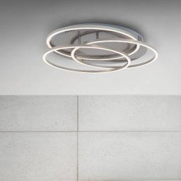 Briloner Frames LED ceiling light, 3 rings, memory function