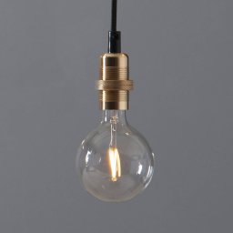 STAR TRADING Fade E14 socket with cable, copper