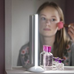 STAR TRADING Daylight LED batten light, battery, touch dimmer