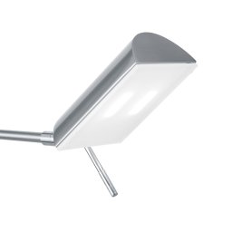 HELL Graz LED table lamp, matt nickel