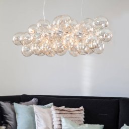 By Rydéns Gross Bar pendant light, amber