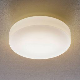 BEGA 50651 LED ceiling light opal glass 3,000K Ø34cm