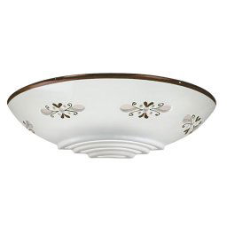 Cremasco Bassano - beautiful ceramic wall light, brown