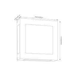 CMD LED outdoor wall light Aqua Legendo, stainless steel