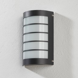 CMD LED wall light Aqua Marco stainless steel anthracite grid sensor